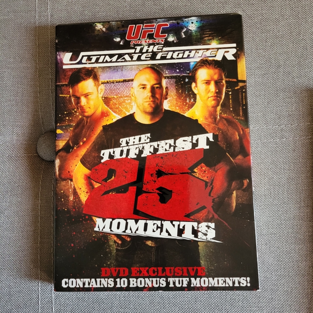 UFC PRESENTS - THE ULTIMATE FIGHTER - THE TUFFEST 25 MOMENTS DVD 2008 Sealed.